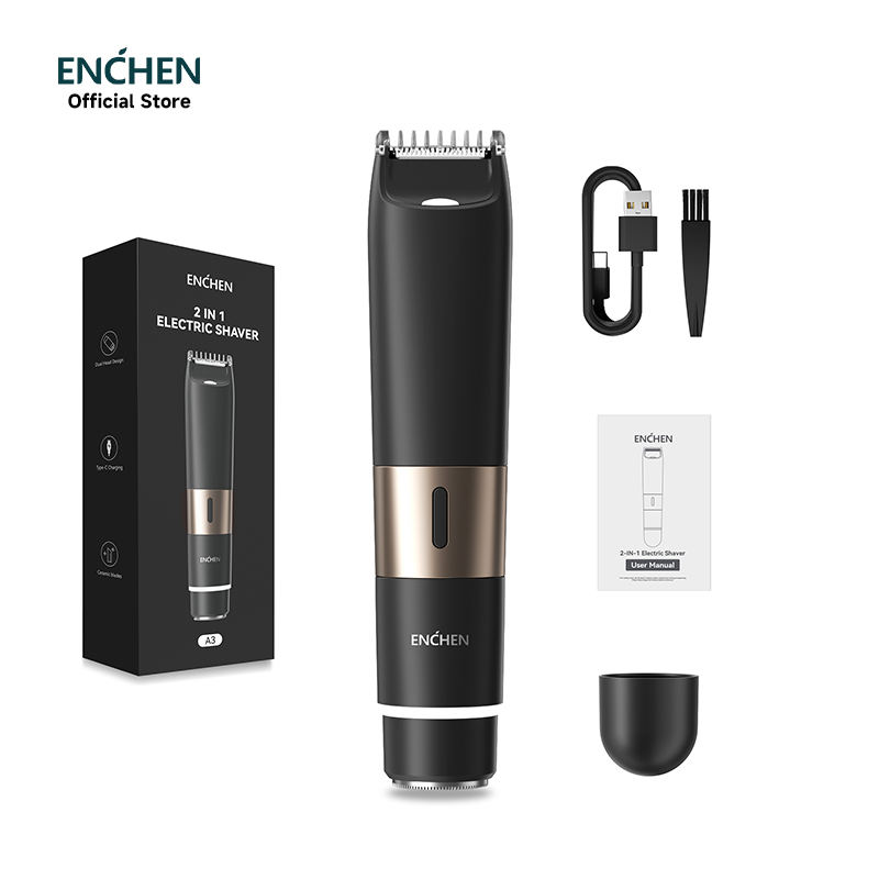 ENCHEN A3 2-in-1  Dual Head Electric Shaver & Body Trimmer