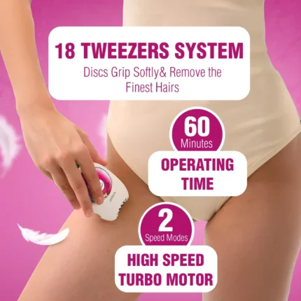 VGR V-706 Rechargeable Lady Epilator - Image 16
