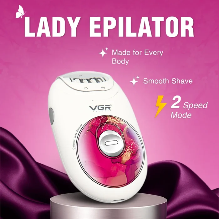 VGR V-706 Rechargeable Lady Epilator - Image 17