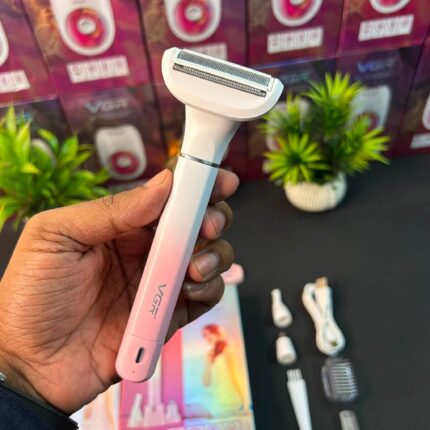 VGR V-611 (3-in-1) Ladies Trimmer, Shaver, EyeBrow & Nose Trimmer - Image 9