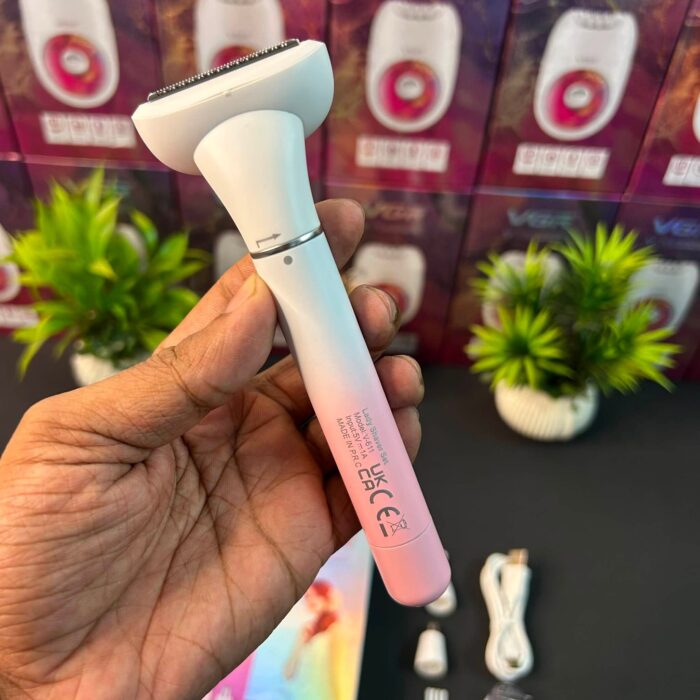 VGR V-611 (3-in-1) Ladies Trimmer, Shaver, EyeBrow & Nose Trimmer - Image 12